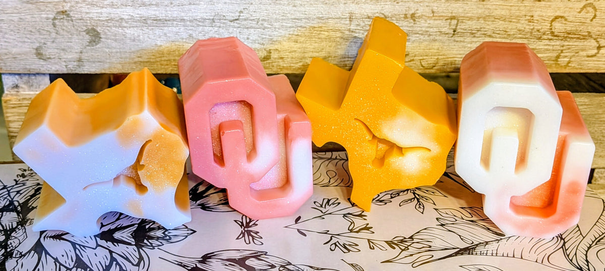 OU or Texas Goat's Milk Soap