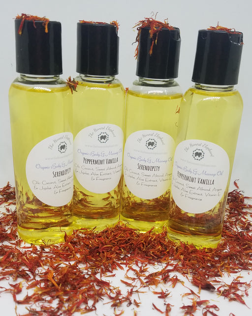 Organic Body & Massage Oil